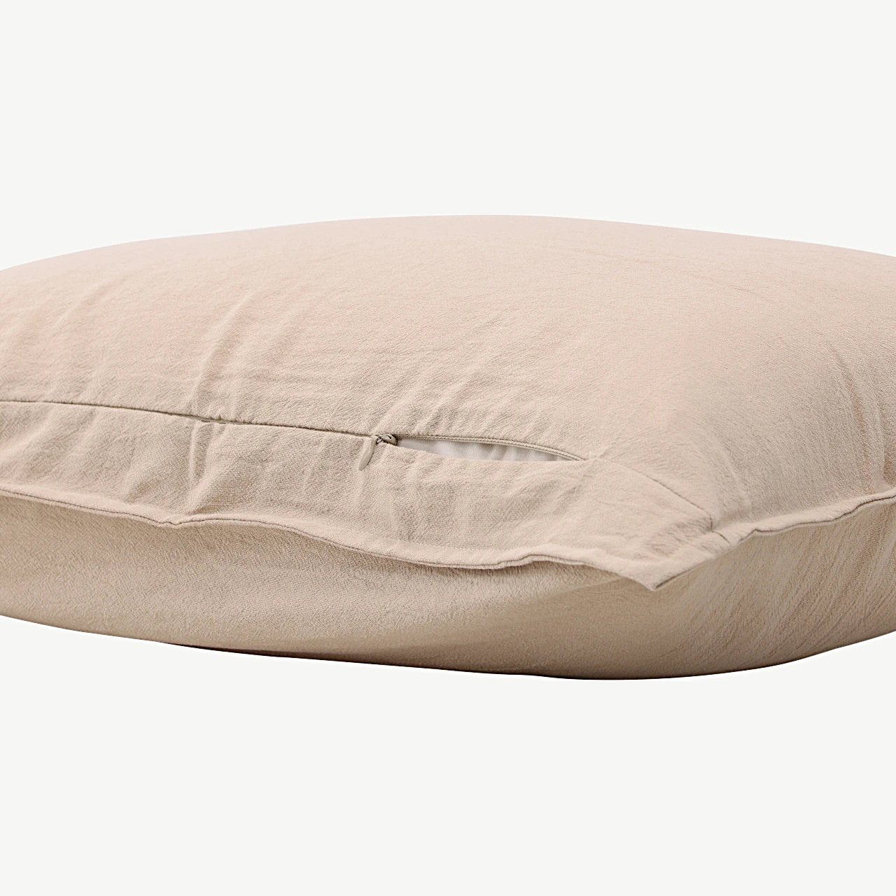Beež puuvillane padjakate Ronja 40 × 60 cm (pestud puuvill) - 17038-502