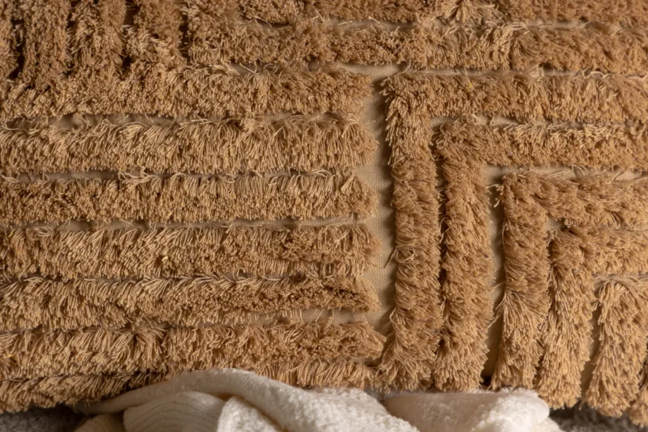 Tuftitud pruun padjakate Iduni tuttidega, 30 × 50 cm, 17059-503 – 9