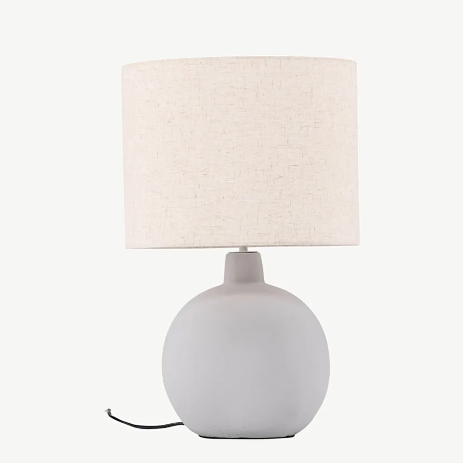 Hallist betoonist lauavalgusti Torcello, beež linane lambivari, 17061-001 – 3