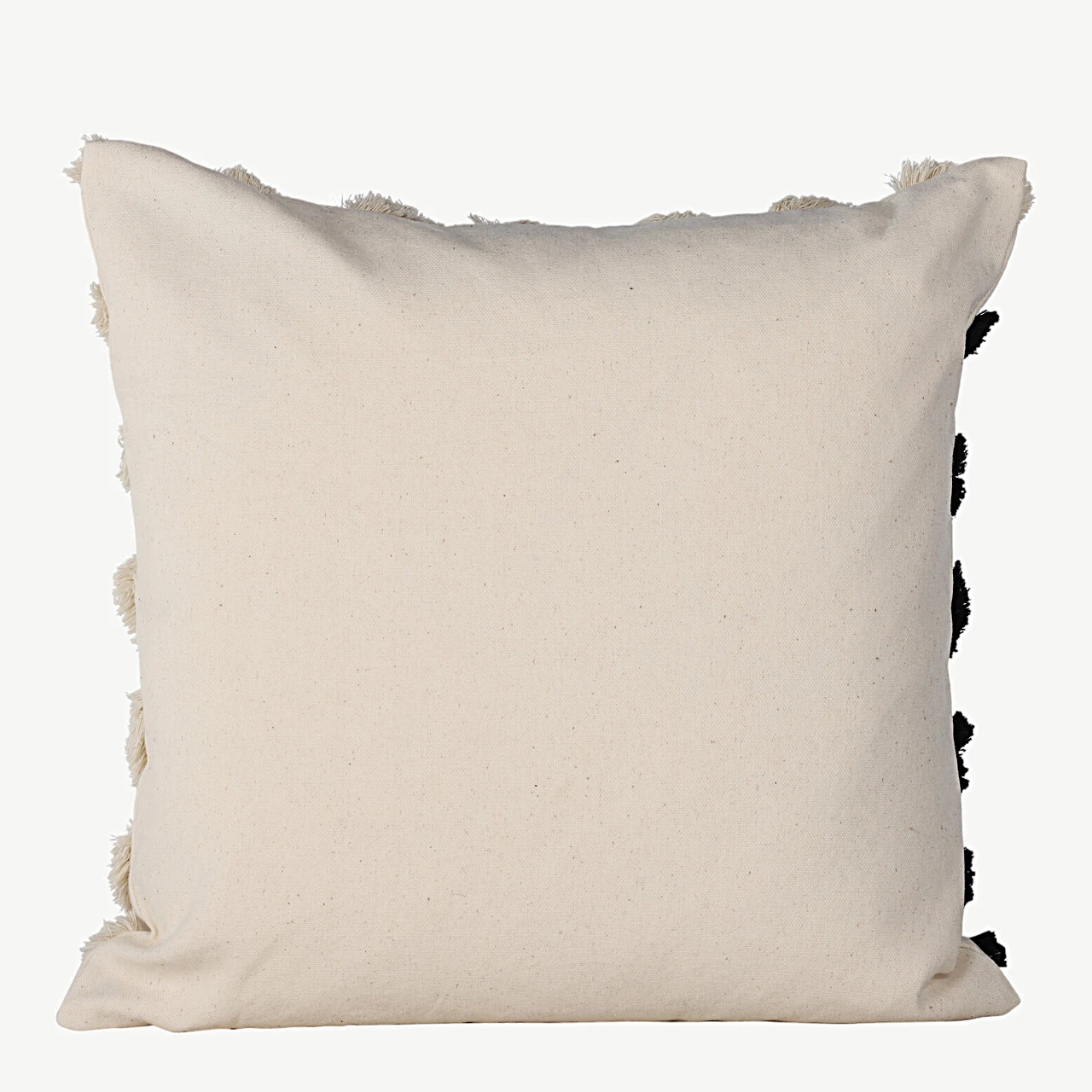 Zara dekoratiivpadjakatte must-valge tuftitud muster, 45 × 45 cm, polüester - 17062-500