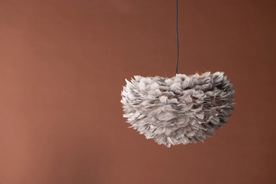 Nicola hallist kunstsulgedest ripplamp musta juhtmega, Ø45 cm, 17069-001 – 4