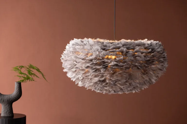 Nicola X-Large hallide kunstsulgede ja põhjamaise disainiga rippvalgusti, 75 cm - 17071-001