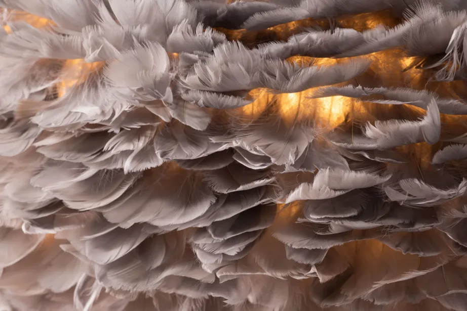 Nicola X-Large hallide kunstsulgede ja põhjamaise disainiga rippvalgusti, 75 cm, 17071-001 – 6