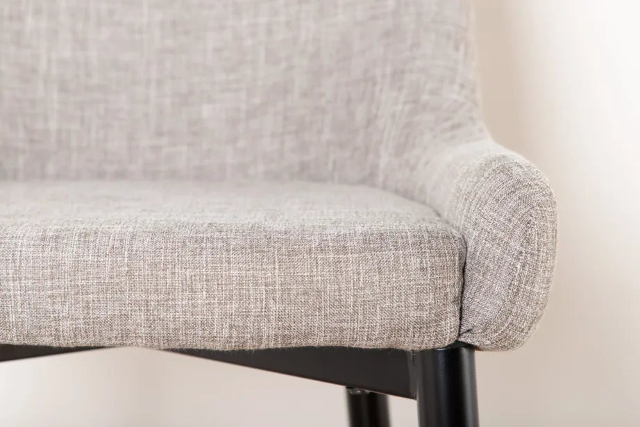 Beežist kangast Plaza baaritool mustade terasjalgadega, 17704-840 – 12