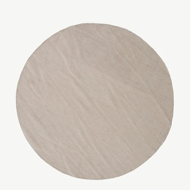 Beež ümmargune villavaip Jaipur, Ø 200 cm - 18028-330