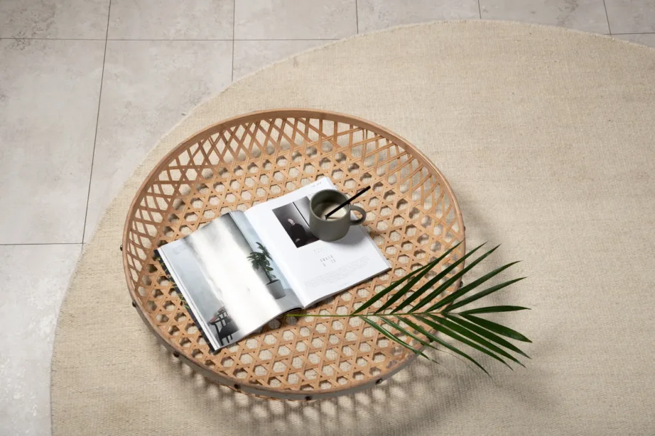 Beež ümmargune villavaip Jaipur, Ø 200 cm, 18028-330 – 3