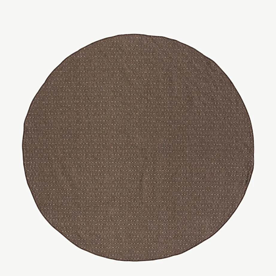 Julana pruun ümmargune villavaip, ø 200 cm, 18036-380 – 2
