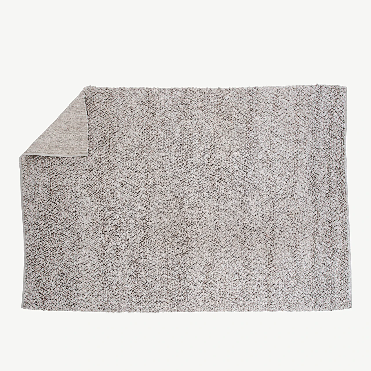 Beež käsitsi kootud villavaip Jajru, 200 × 300 cm - 18037-330