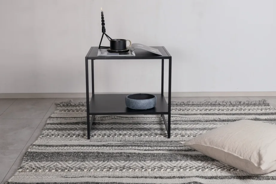 Lamedalt kootud tumehall-valge villavaip Alwar, 200×300 cm, 18042-385 – 3