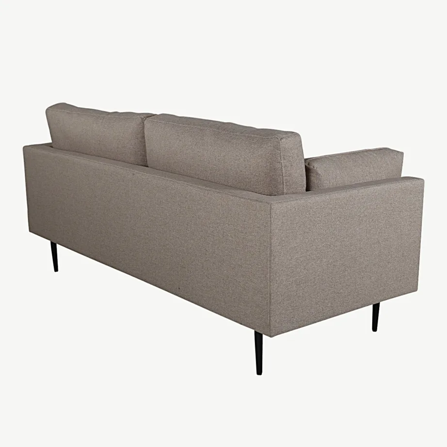 Boomi 3-kohaline diivan (pruun polüester, mustad metalljalad), 18045-657 – 4