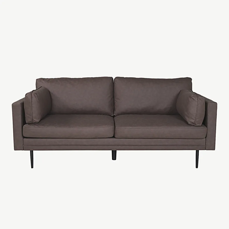 3-kohaline pruun mikrofiiberdiivan Boom mustade metalljalgadega, 18045-767 – 2