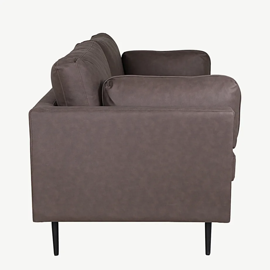 3-kohaline pruun mikrofiiberdiivan Boom mustade metalljalgadega, 18045-767 – 4