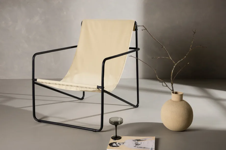 Beež minimalistliku terasraamiga tugitool Vernon, 18048-070 - 8