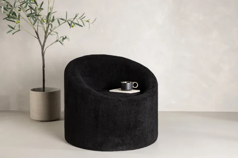 Must buklee-tugitool Warren, polsterdatud – Venture Home - 18048-139