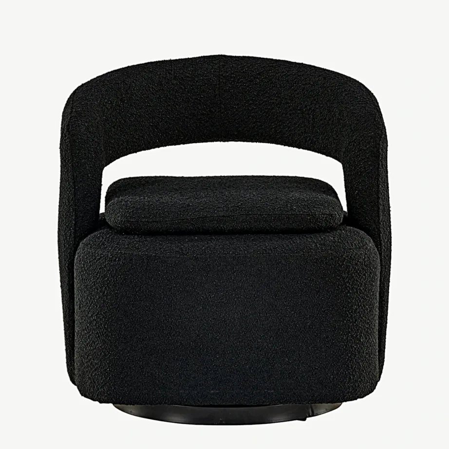 Madal musta bukleekangaga Laurel tugitool terasraamiga, 18048-142 – 4