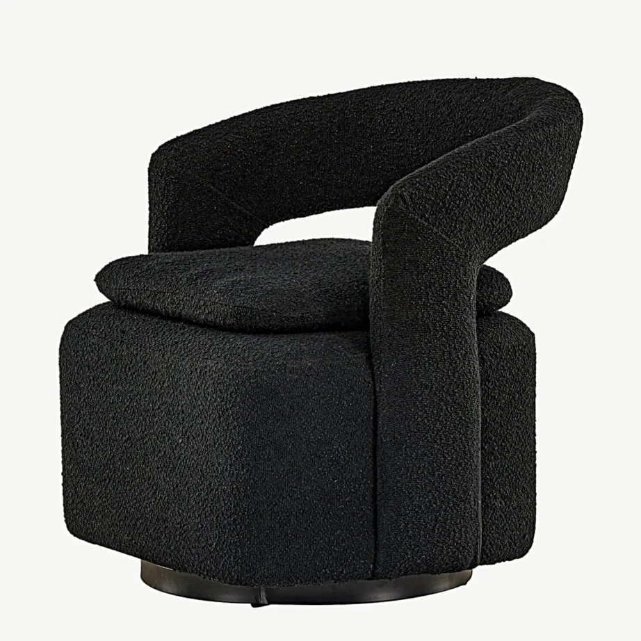 Madal musta bukleekangaga Laurel tugitool terasraamiga, 18048-142 – 6