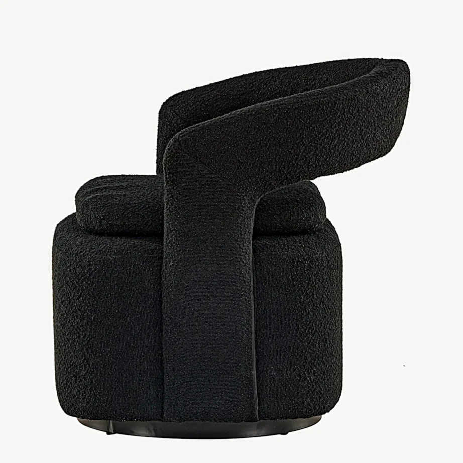 Madal musta bukleekangaga Laurel tugitool terasraamiga, 18048-142 – 7