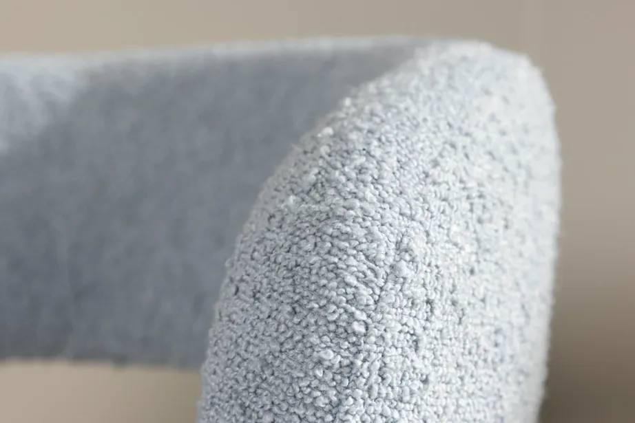 Helesinisest buklee kangast tugitool Laurel terasraamiga, 18048-143 – 11