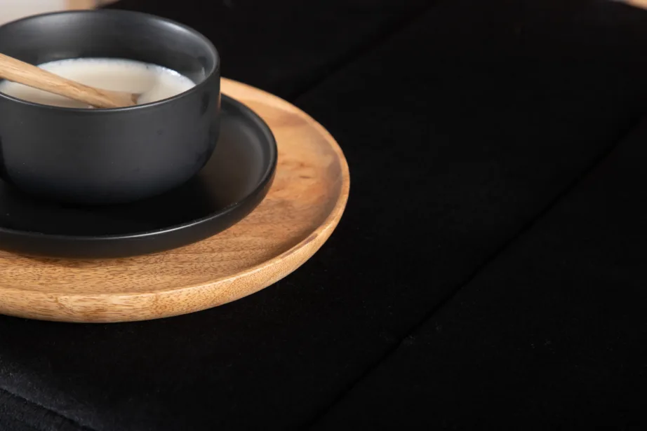 Monett lounge-tool musta sametkattega ja metalljalgadega, 18048-181 – 10