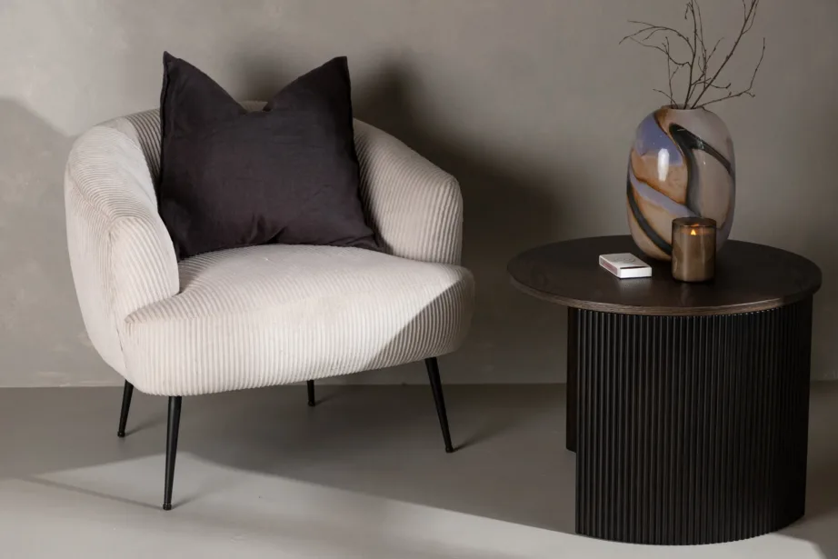 Beež bukleekangaga tugitool Derry (terasjalad, põhjamaine disain), 18048-340 – 8