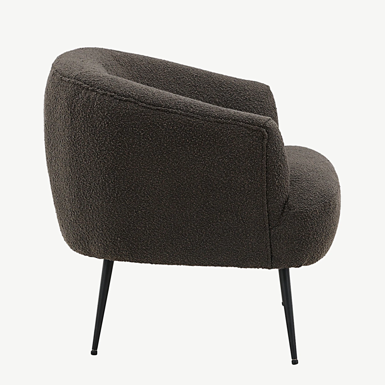 Tugitool Derry tumehallist bukleekangast, mustad metalljalad - 18048-341