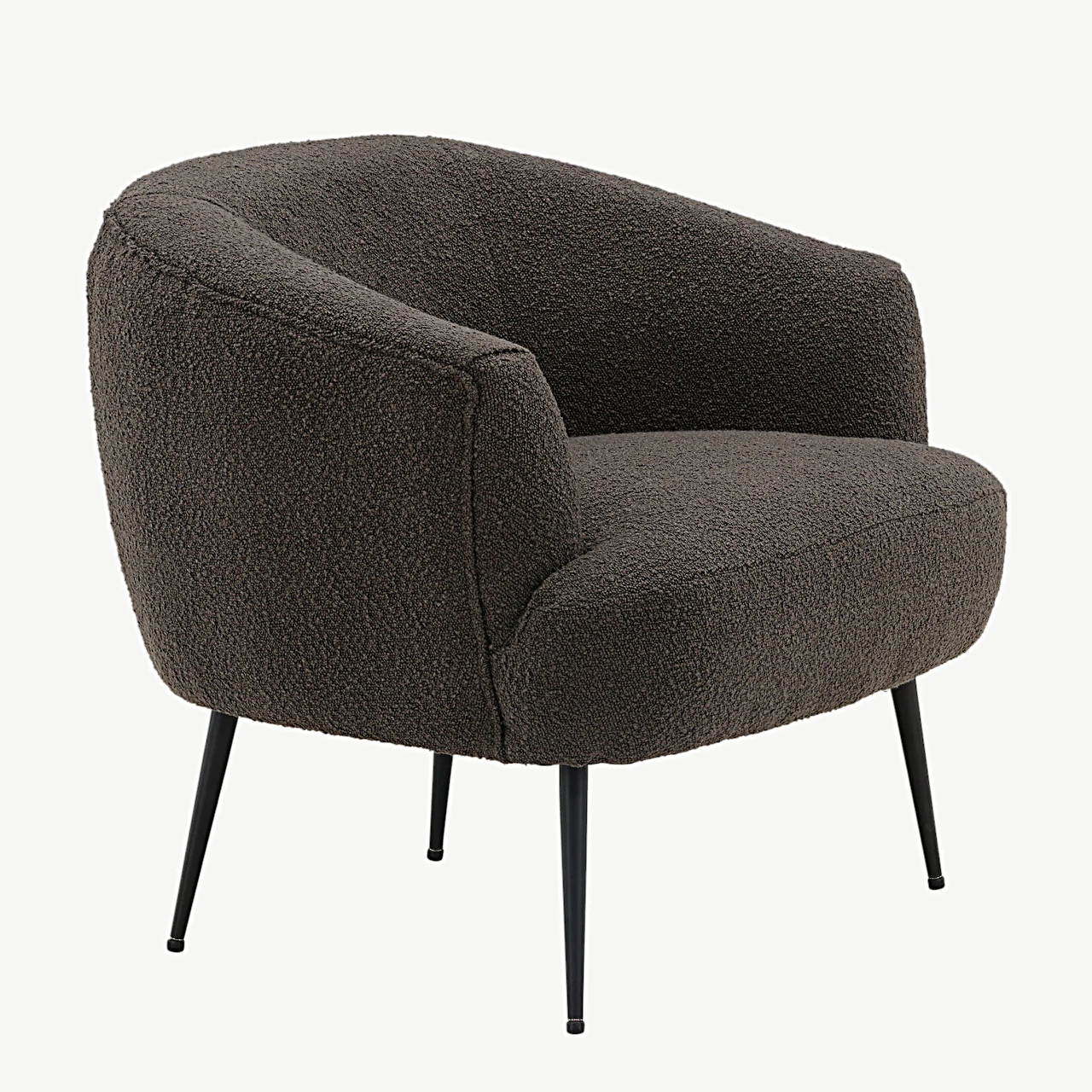 Tugitool Derry tumehallist bukleekangast, mustad metalljalad - 18048-341