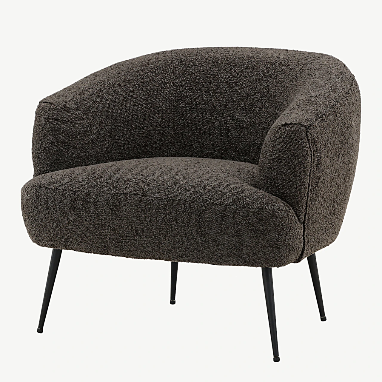 Tugitool Derry tumehallist bukleekangast, mustad metalljalad - 18048-341