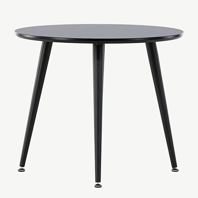 Lastelaud Plaza, must MDF (ø 60 cm) - 18063-100