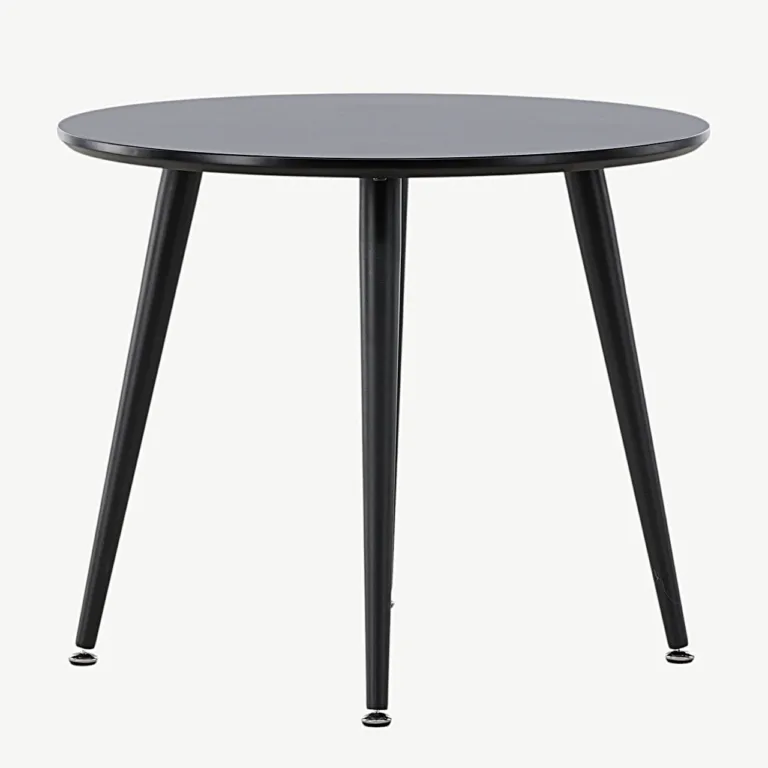 Lastelaud Plaza, must MDF (ø 60 cm) - 18063-100