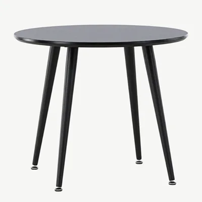 Lastelaud Plaza, must MDF (ø 60 cm) - 18063-100