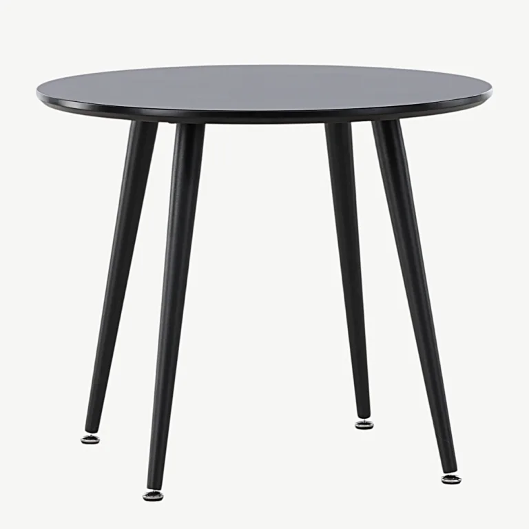 Lastelaud Plaza, must MDF (ø 60 cm) - 18063-100