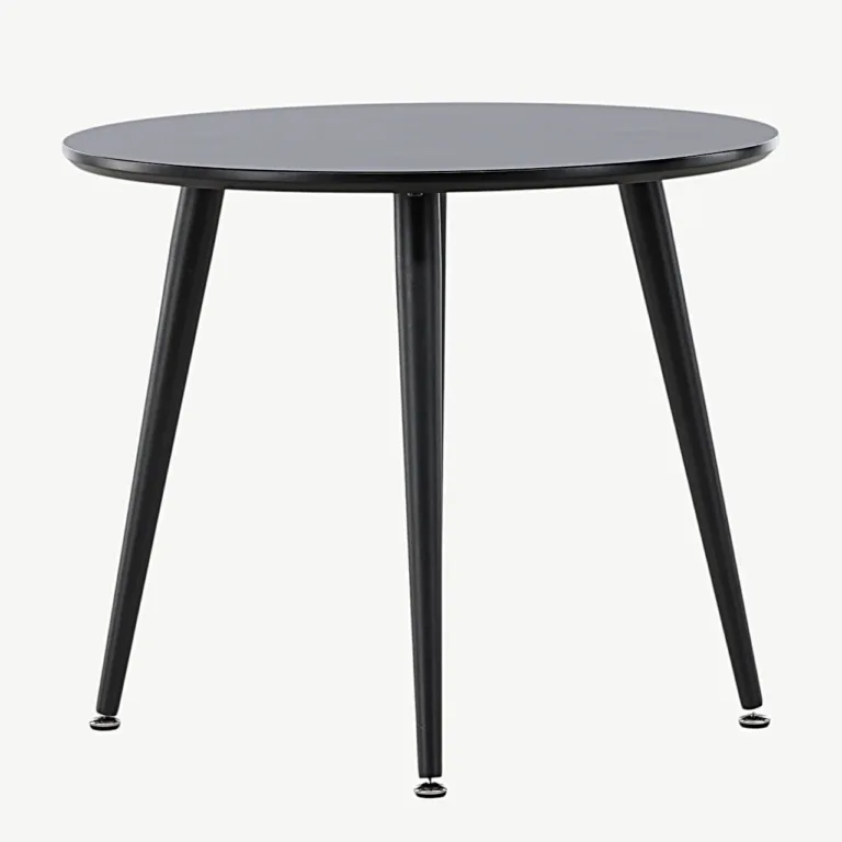 Lastelaud Plaza, must MDF (ø 60 cm) - 18063-100