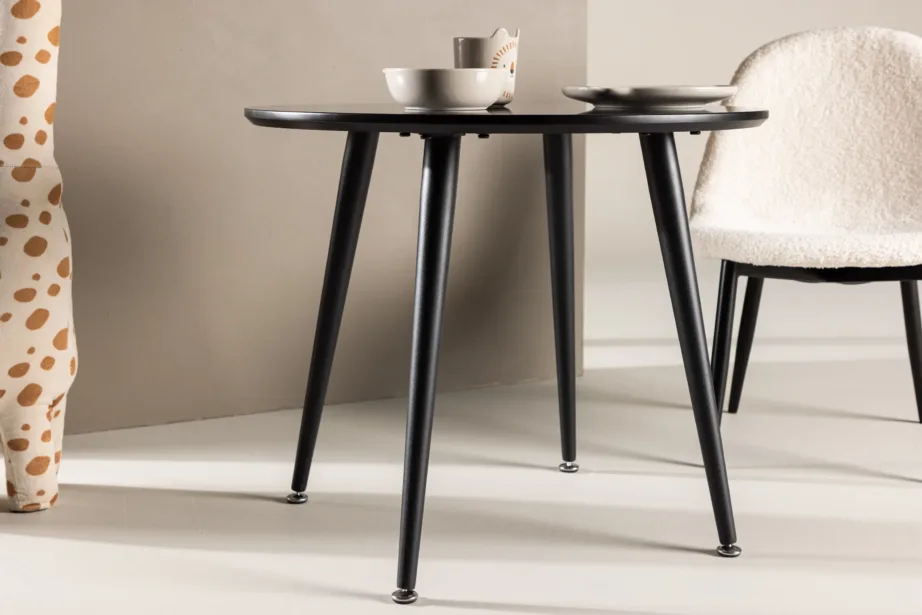 Lastelaud Plaza, must MDF (ø 60 cm), 18063-100 – 10