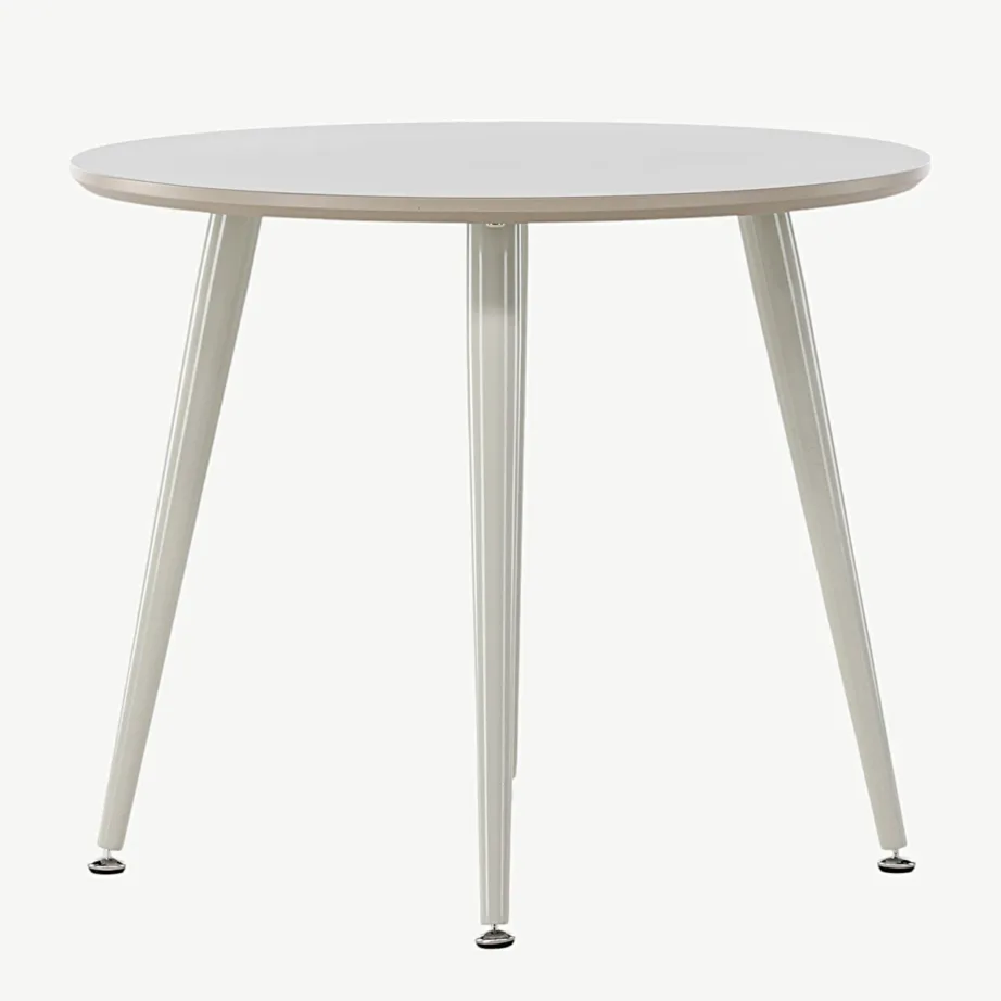 Beež ümmargune laste laud Plaza (MDF, teras, Ø60 cm), 18063-102 – 2