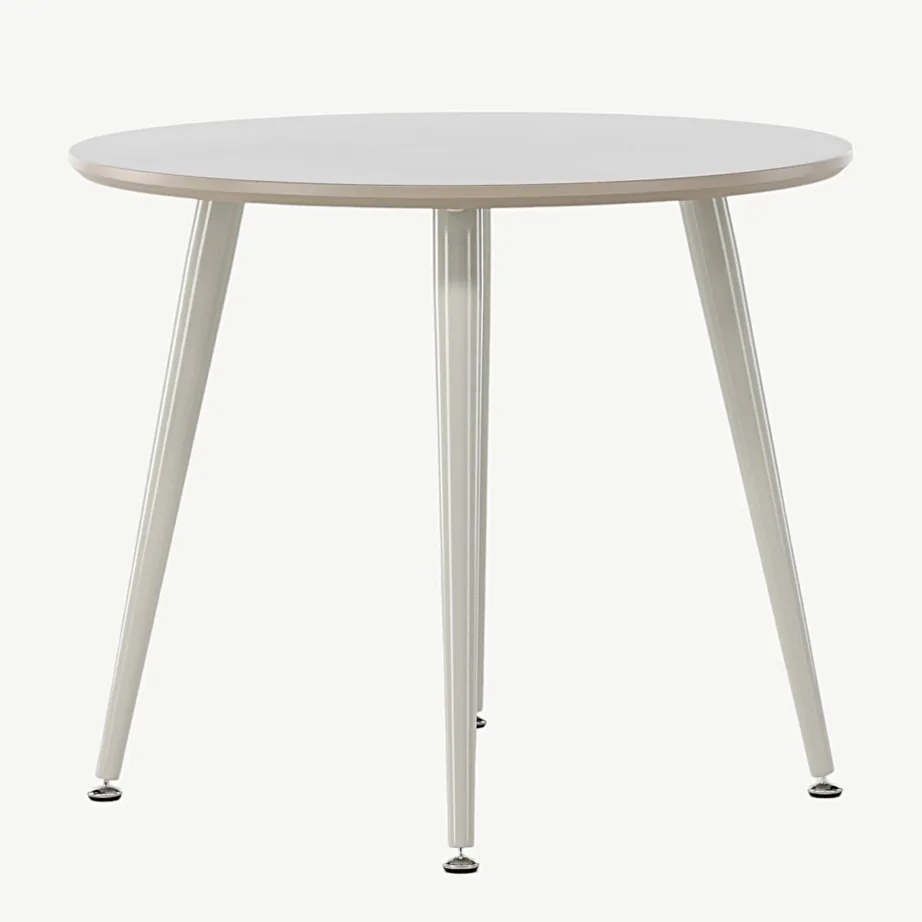 Beež ümmargune laste laud Plaza (MDF, teras, Ø60 cm), 18063-102 – 7