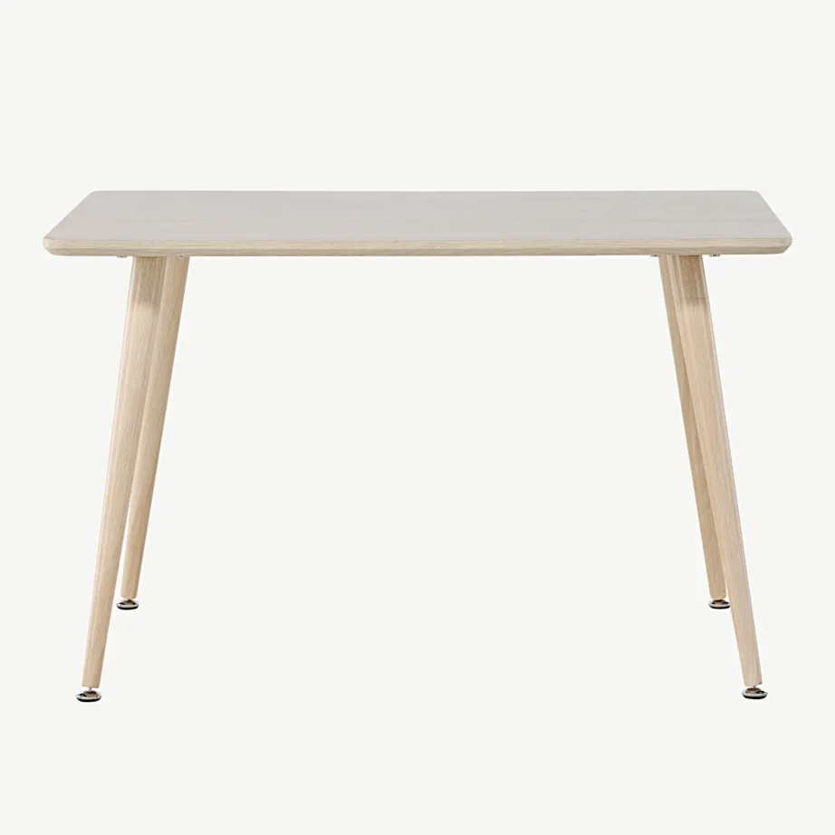 Valge peitsiga laste söögilaud Polar, MDF (80 × 60 cm), 18064-130 – 4