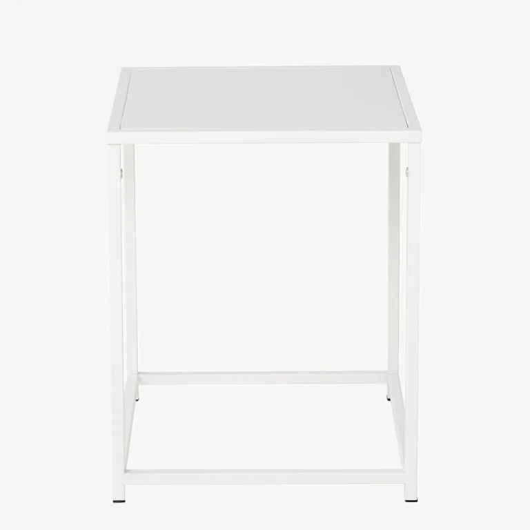 Valge terasest abilaud Staal (38 × 37 cm), Venture Home - 18072-201