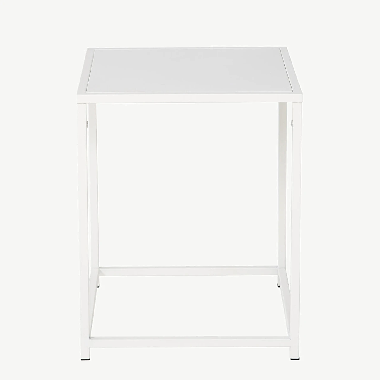 Valge terasest abilaud Staal (38 × 37 cm), Venture Home - 18072-201