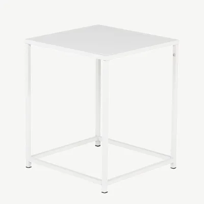 Valge terasest abilaud Staal (38 × 37 cm), Venture Home - 18072-201
