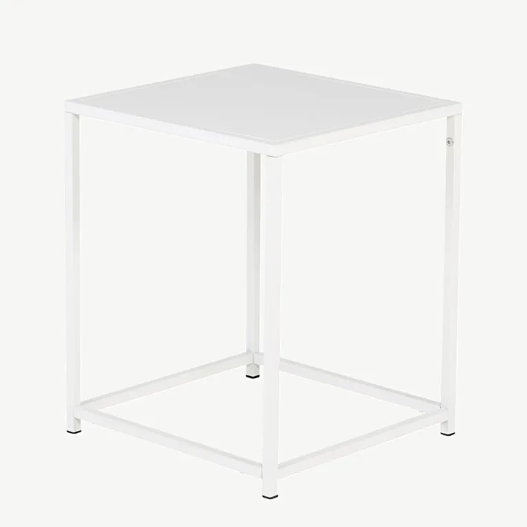 Valge terasest abilaud Staal (38 × 37 cm), Venture Home - 18072-201