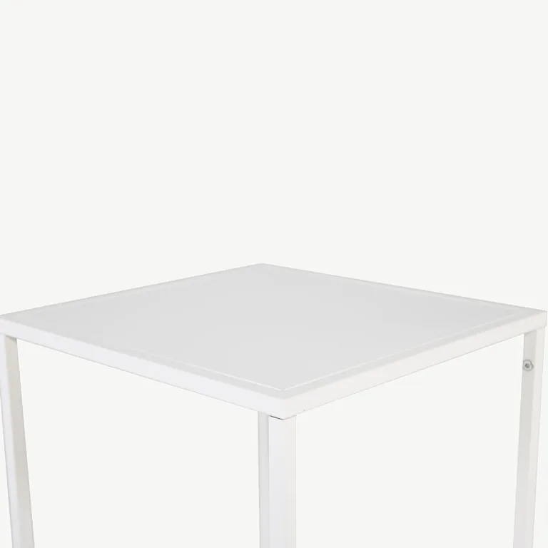 Valge terasest abilaud Staal (38 × 37 cm), Venture Home - 18072-201