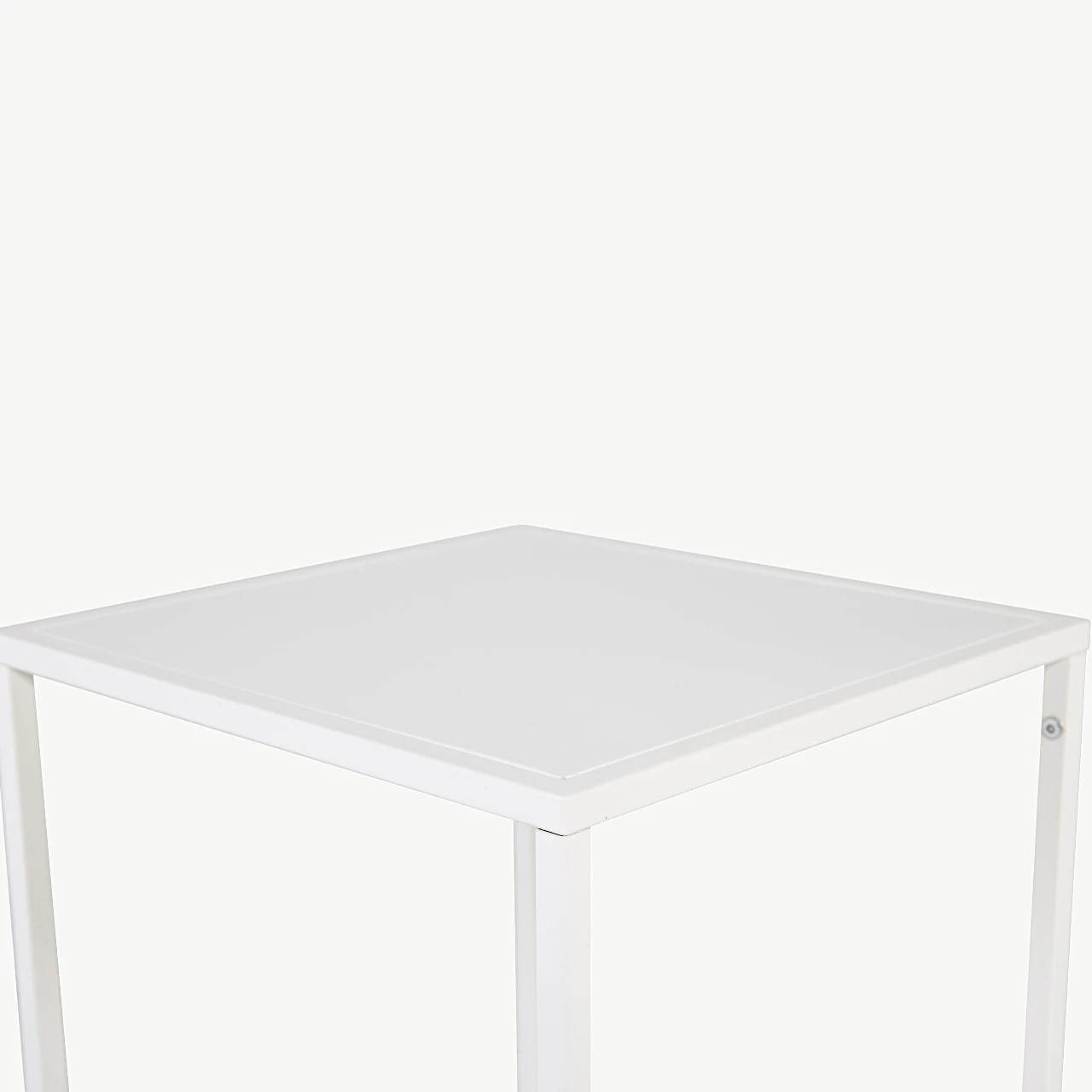 Valge terasest abilaud Staal (38 × 37 cm), Venture Home - 18072-201