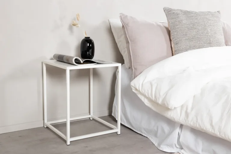 Valge terasest abilaud Staal (38 × 37 cm), Venture Home - 18072-201