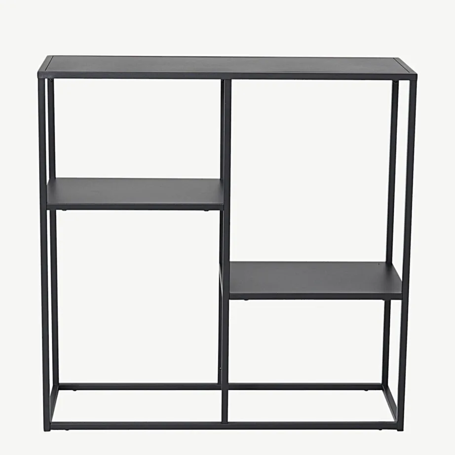 Madal must metallriiul Staal (80 × 81 cm), 18075-208 – 2