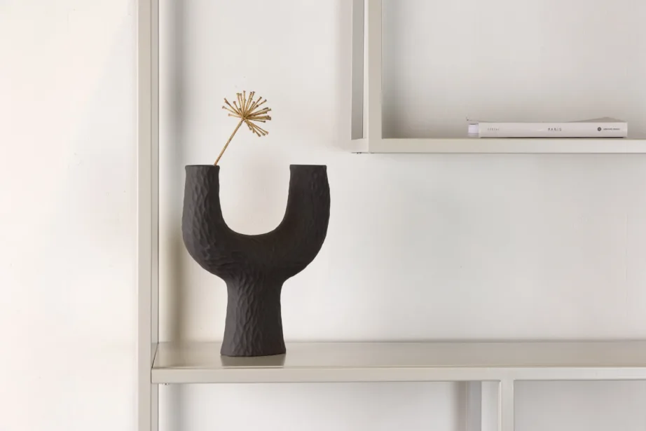 Beežist terasest avatud raamaturiiul Staal sarjast, 18076-250 – 10