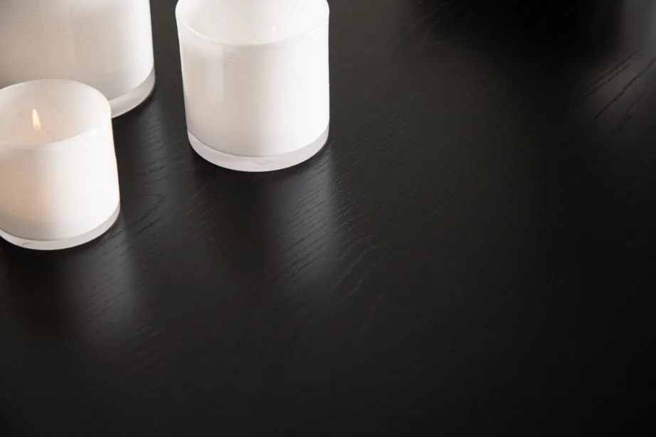 Ristkülikukujuline söögilaud Dipp mustast MDF-ist, terasjalgadega (180 × 90 cm), 18102-888 – 11