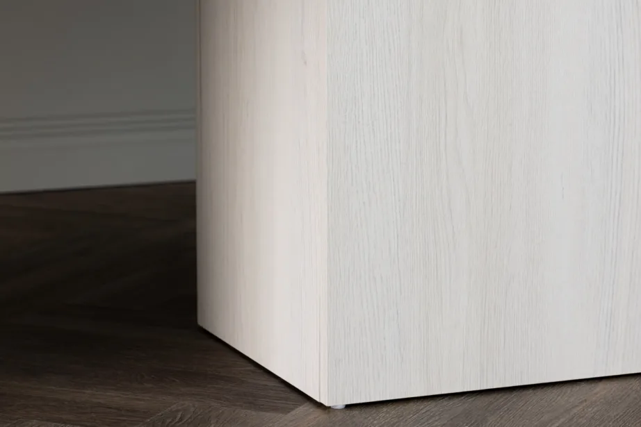 Valge peitsiga ristkülikukujuline söögilaud Olga, MDF-ist, 200 × 90 cm, 18901-000 – 10