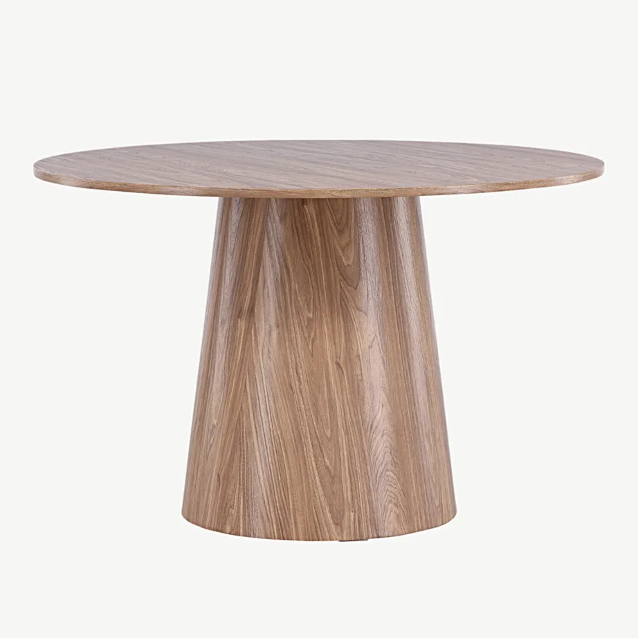 Ümmargune MDF-söögilaud Lanzo, naturaalne, ø120 cm, 18903-000 – 6