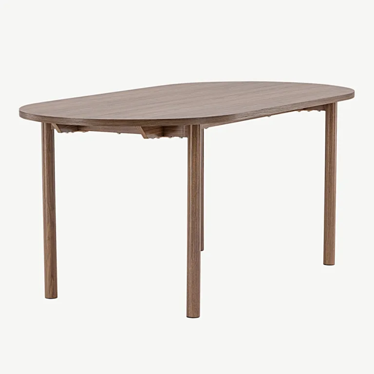 Andy ovaalne söögilaud, MDF, looduslik, 180x90 cm - 18905-000