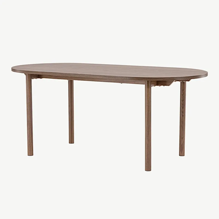 Andy ovaalne söögilaud, MDF, looduslik, 180x90 cm - 18905-000